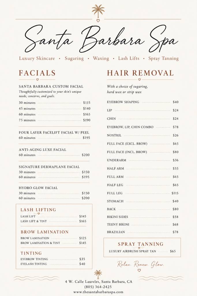 Santa Barbara Spa Services