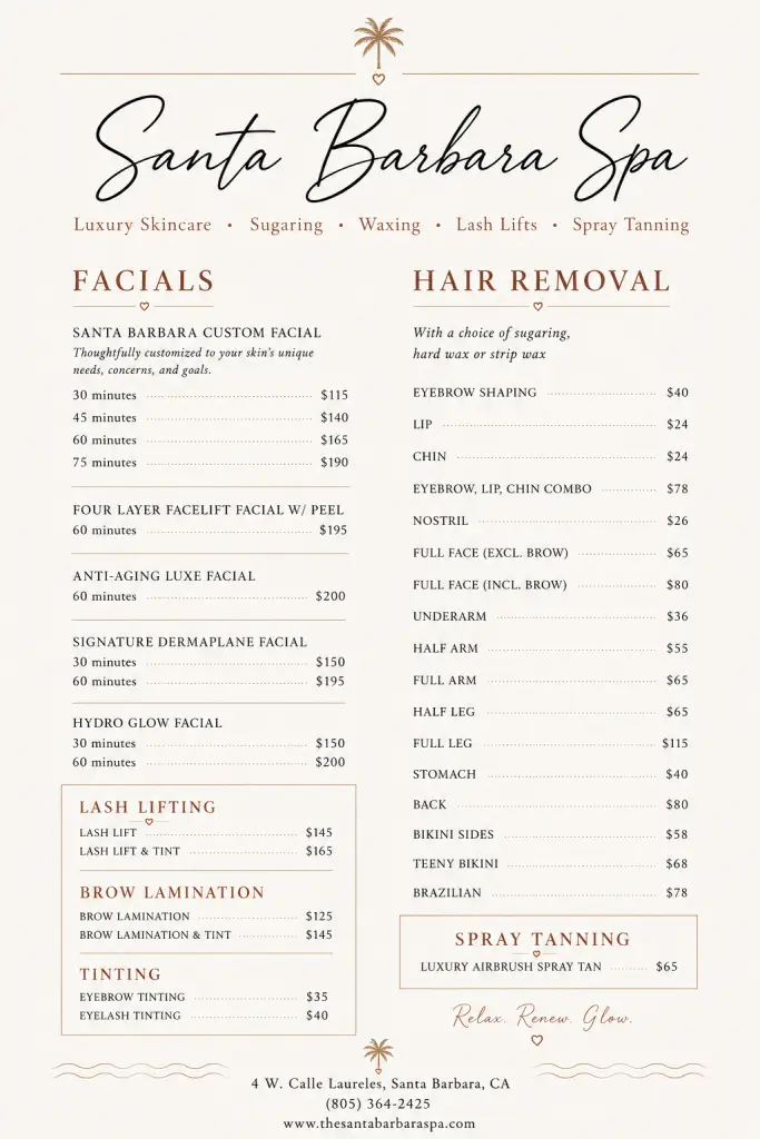 Santa Barbara Spa Services